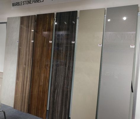 gloss wood grain acrylic mdf board for kitchen cabinet door