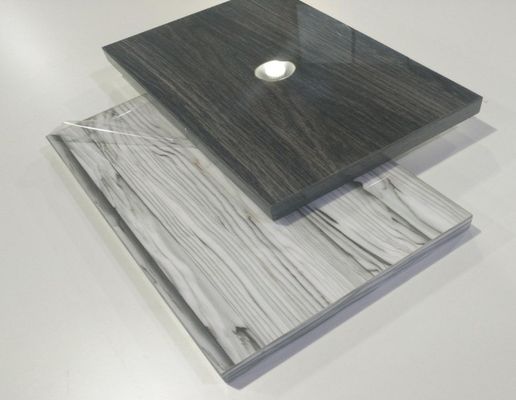 30mm high gloss wood grain color acrylic surface panels ,acrylic mdf