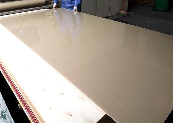 Corrosion Resistant  Cabinet 4H 1220×2440mm High Gloss Acrylic Mdf Board
